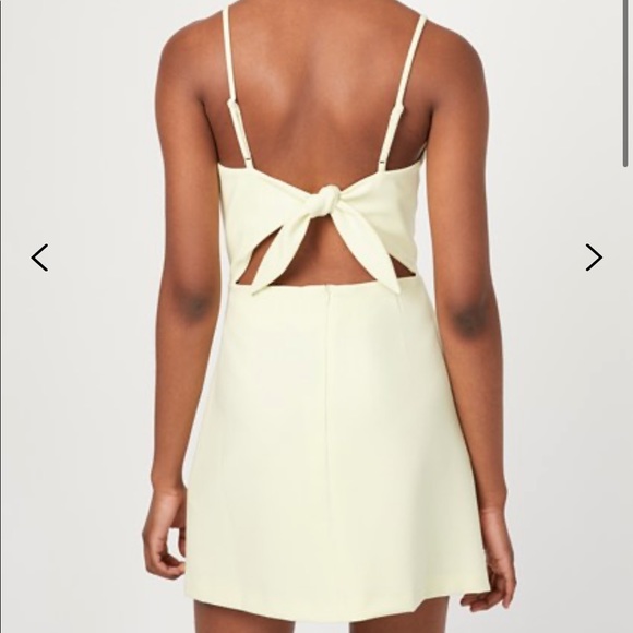 French Connection SUMMER WHISPER TIE BACK DRESS - Picture 5 of 5